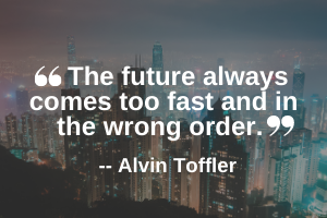 Alvin Toffler quote