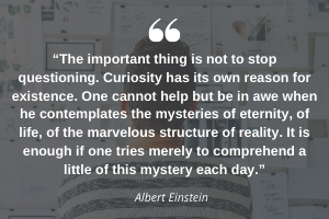 Curiousity quote